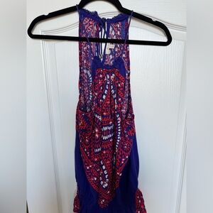 Ella Moss Purple and Red Tank Top